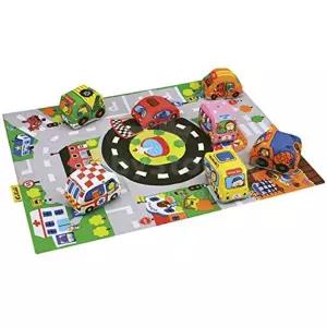 오감자극 헝겊 자동차 놀이매트 가방 가정보육 홈스쿨링 유치원장난감