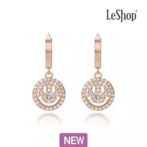 14K 해피 스마일 귀걸이(GoldPlated)_LJ6008BRE