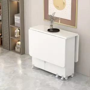 접이식이동식탁 접이식 이동 가정용 주방 확장형 홈 공간활용 접이식테이블