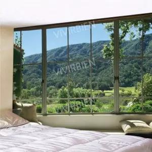 창문 풍경 패브릭 커튼 터 천 인테리어 그림 월행잉 대형 벽 장식 태트리