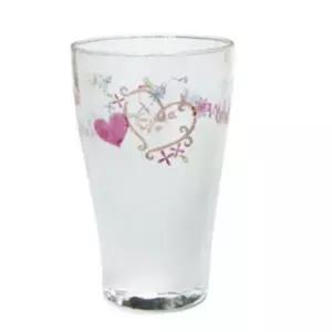 도요 맥주잔 물컵 술잔 쥬스컵 유리컵 1개 하트