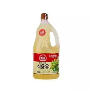 [셀러허브]해표 대두유 1.8L 콩기름 업소용 식당 대용량식용유 식자재 튀김유 (S29534660)