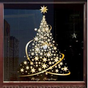 최하정 트리 유튜브 크리스마스 정전기 스티커