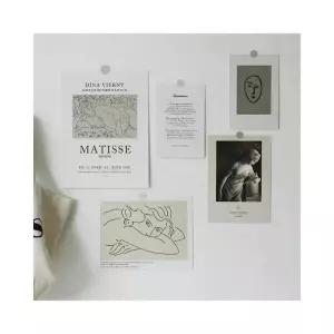 북유럽 드로잉 엽서