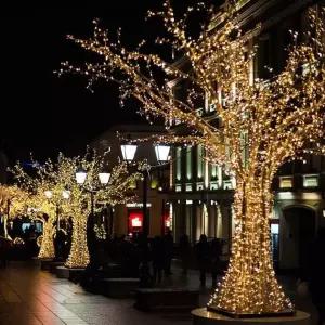 크리스마스 LED전구 300개 웜색 30m