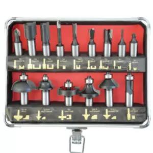 목공루터기 루터빗트 루타기 목공드릴 콘크리트비트 세트 15pcs