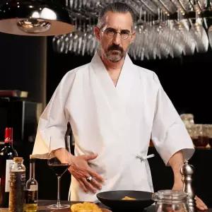 조리복 가운 오마카세 반팔 스시집 빅사이즈 일식 셰프복