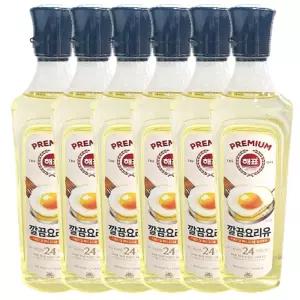 사조 해표 깔끔 요리유 900ml x 6개 / 식용유 유지류 오일 기름