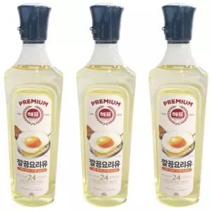 사조 해표 깔끔 요리유 900ml x 3개 / 식용유 유지류 오일 기름