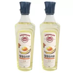 사조 해표 깔끔 요리유 900ml x 2개 / 식용유 유지류 오일 기름