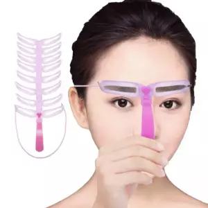 8종 눈썹 일자눈썹그리기 가이드 눈썹정리도구 눈썹수정 눈썹그리는법 정리