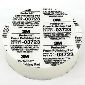 3M 스펀지패드 백색 2개 1세트 3723)스폰지 광택 코팅세차 스펀치 차량 자동차 차량용