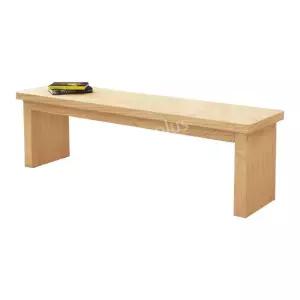 단단한 나무 벤치 대기석 평벤치 카페 원목 신발 탈의실