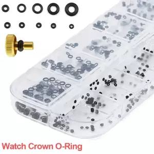호환   고무 와셔 O-링 시계 크라운 방수 시계 개 크라운 켓 수리 도구 제조 도구