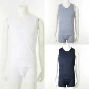 [비너스](3종합포장)여름 추천 시원한 아쿠아엑스 쿨소재 남성 런닝+드로즈 팬티 세트(VMVS068/VMPS068T)