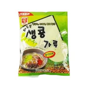 생콩분말 업소용콩가루 콩가루 콩국수용 콩국수국물 400g 승진식품 콩국물가루 생 콩국가루