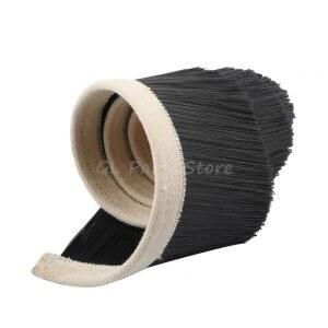 1M x 70mm 기계 밀링 커버 모터 조각 머신 검정색 집진기 브러시 스핀들 라우터 청소기 진공 CNC