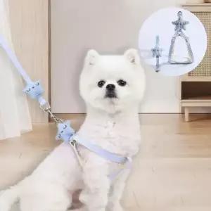 강아지 별 리드줄 애견 산책줄 소형견 중형견 자동 외출줄