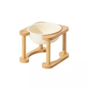 일본 대형견 미색 식기 강아지 밥그릇 물그릇 식탁 도자기