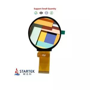 호환  2.8인치 480480 ST7701S Ic SPI RGB 인터페이스 500cdm2 원형 스크린 정전식 터치 모듈