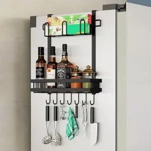 ( )2단 주방 걸이 선반 조미료 주방 양념 선반 수납대 싱크대