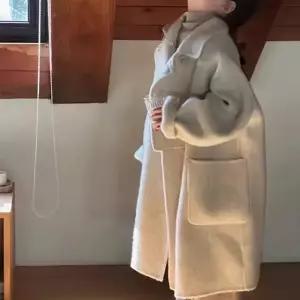 해나로이 여아 롱코트 아동 모직 남아 겨울옷 모직 스타일리시