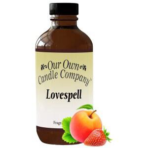 우리만의 캔들 컴퍼니 - 디퓨저를 위한 러브스펠 향, 프리미엄급 가정용 향수 오일 (2온스)