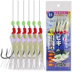 빛나는 물고기 미끼 리그 5팩 - 진짜 가죽/플래시/빛나는 낚시 구슬/큰 바늘