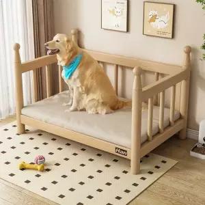 강아지 원목침대 대형견 침대 반려견 매트리스 쇼파