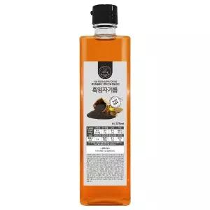 국산 저온압착 냉압착 흑임자유 검은깨유 검정깨기름 375ml