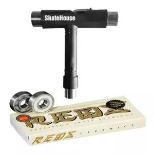 본즈 세라믹 슈퍼 레드 베어링/스케이트하우스 스케이트보드 스케이트 도구