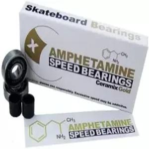 암페타민 스케이트보드 속도 베어링 - 8개 세트 세라믹 스테인리스 스틸 Abec 5 7 중에서 선택 모든 바퀴에