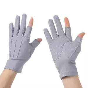 얇은 남성 스포츠 장갑 라이딩 운전 2컷 (회색) 반장갑 논슬립 넌슬립 낚시 등산 레저용 운동용 남자 아웃
