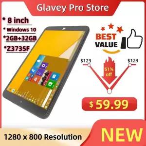 호환   윈도우 10 태블릿 8인치 32비트 Z3735F CPU 2GB RAM 32GB ROM 1280800 IPS 쿼드 코어 듀얼 카메라 W