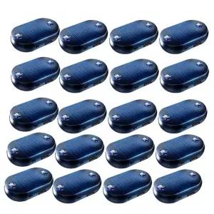 호환 20개입 자동차 창문 유리 제빙제 눈 제거 솔라광USB 전원 겨울 제빙 장치 자동차 제빙기