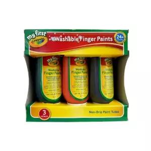 크레욜라 핑거페인트150ml*3색(주,녹,보GY811430)