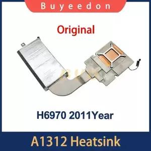 비디오 카드 그래픽 카드 쿨러 iMac 27 A1312 HD6970M HD6970 2011 년용 알루미늄 방열판 방열판 키트