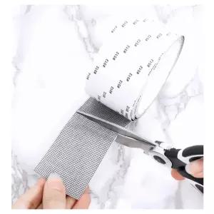 베란다 창문 보수용 방충망 수선 테이프 2M 셀프 시공 모기장 망사 시트