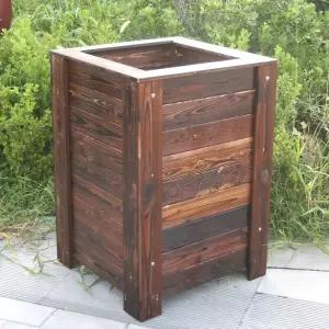 대형 텃밭 베란다 옥상 야외 펜스형 플라스틱 화단 조경