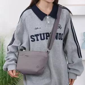 (색상 퍼플그레이)여성 여행 크로스 백 핸드 폰 지갑 가방 퍼플 그레이 여행용 크로스백 가벼운 데일리