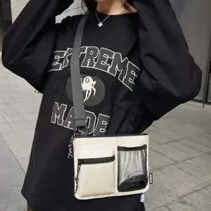 (색상 아이보리)지갑 핸드 폰 미니 크로스 백 여행 가방 아이보리 여행용 크로스백 여성 가벼운 데일리