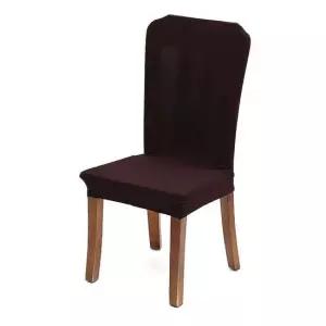 고탄력 패브릭 리폼 식탁의자 커버 2p 등받이의자커버 생활용품 가정용품 생필품