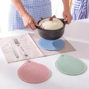 실리콘주방용품 물방울 실리콘 냄비받침