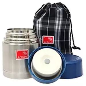 휴대용도시락 아폴로 스텐죽통 휴대용 죽통431(485ml)보온도시락