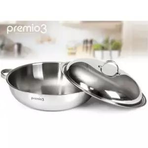 샤브샤브냄비 키친아트 인덕션 전골 냄비 샤브샤브 스텐 28cm