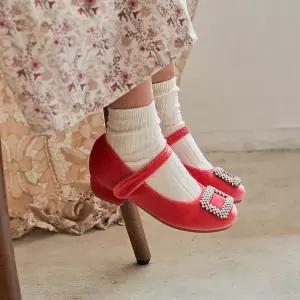 베이비잼 여아용 로저힐플랫 핑크 - 10009