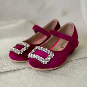 베이비잼 여아용 로저힐플랫 보라 - 10010