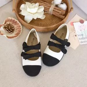 베이비잼 여아용 케이지플랫 블랙 - 10000