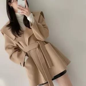 카멜 여성 초겨울 캐시미어코트 25FW 블랙 울100 자켓 가을