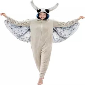 JUOLOET 남녀 공용 원피스 잠옷 동물 스너그 핏 할로윈 코스튬 슬립웨어 홈웨어
